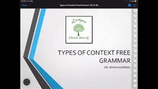 NORMAL FORMS OF CONTEXT FREE GRAMMAR || DR RASHI AGARWAL