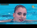 Vasiliki Alexandri (AUT) Solo Free Final Glasgow European Championships 2018