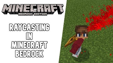 Raycasting In Minecraft Bedrock!!