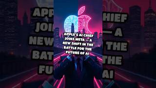 Apple’s AI Chief Joins Meta — A New Shift in the Battle for the Future of AI