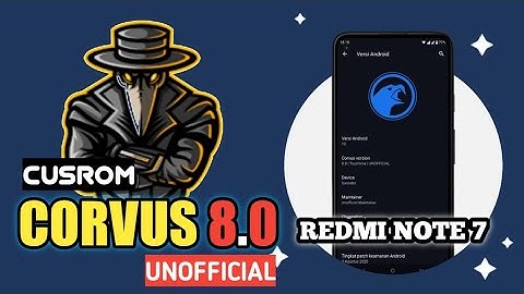 CORVUS 8.0 GAMING ROM DI REDMI NOTE 7 - PERFORMANCE