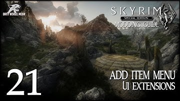 Add Item Menu SE - Skyrim Special Edition Modding Guide Ep.21