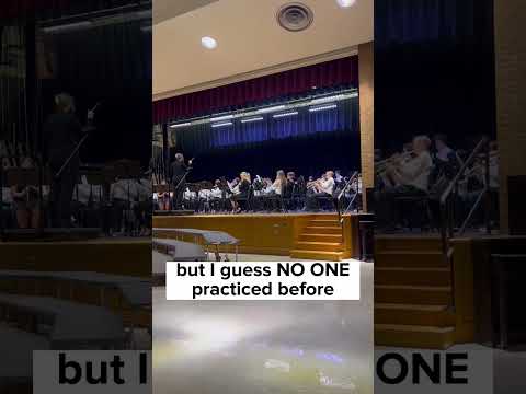 The Entire Middle School Band Was Fake Playing!! Peteytvprof