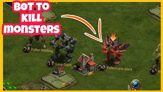 HOW TO AUTOMATICALLY KILL MONSTERS WITHOUT HACK - COK - CLASH OF KINGS screenshot 1