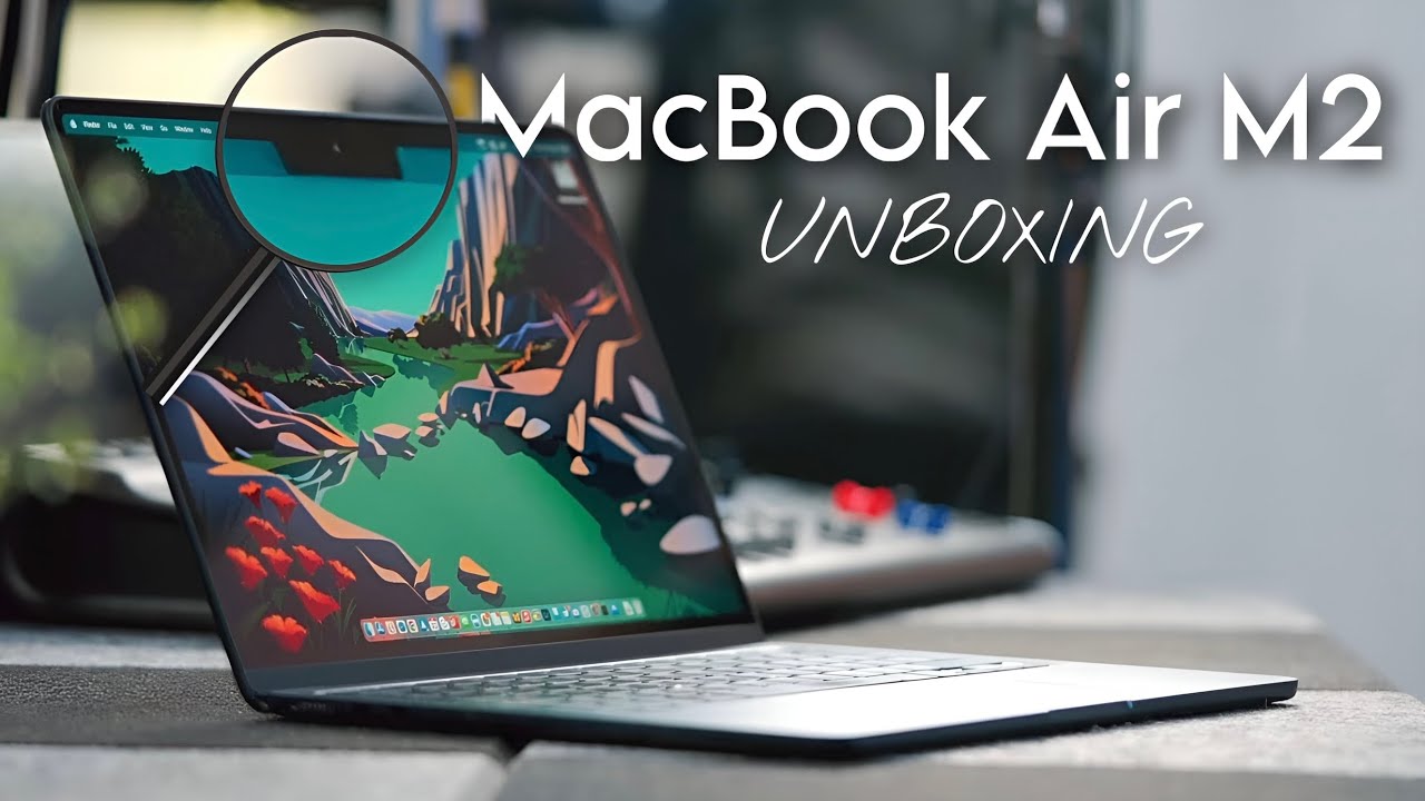 MacBook Air M2 Unboxing + Setup (ASMR & Aesthetic)