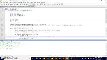 Rock Paper Scissors with Java
