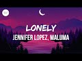 Maluma, Jennifer Lopez - Lonely (Letra/Lyrics) | Son las cinco de la mañana y yo pensando en ti