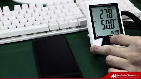 YOWEXA DWL-20E External Probe Temperature and Humidity Data Logger