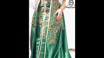 اللباس التقليدي التونسي لحنة العروس Traditional Wedding Dress Of Tunisia Henna Dress First Time 