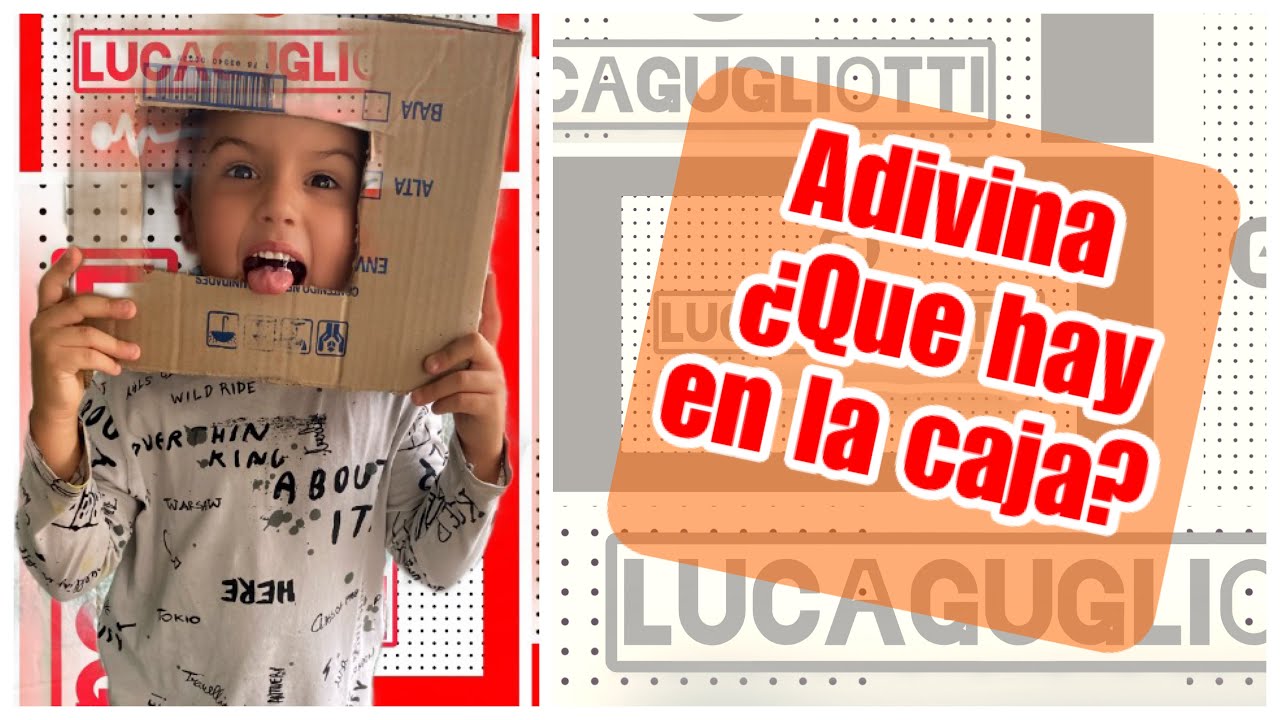 Adivina que hay en la caja? | JUEGOS DIVERTIDOS | ADIVINANZA | VIDEO