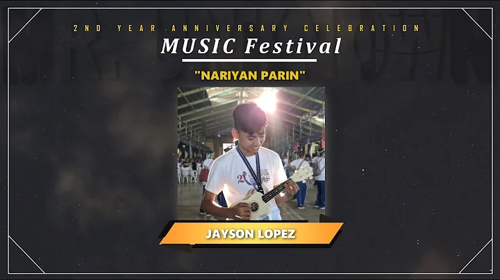 Jayson Lopez perform "Nariyan Parin" on Music Fest...