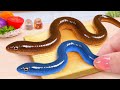 Best Of Seafood 🤗 How To Make Blooming Spicy Eel Fish Fry Miniature Recipe 🤗 Tina Mini Cooking