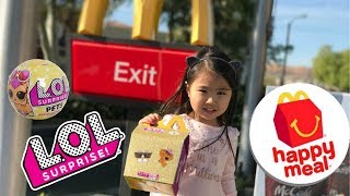 LOL Surprise Pets HappyMeal At McDonald's | Kids Toys LOL Surprise Series 3