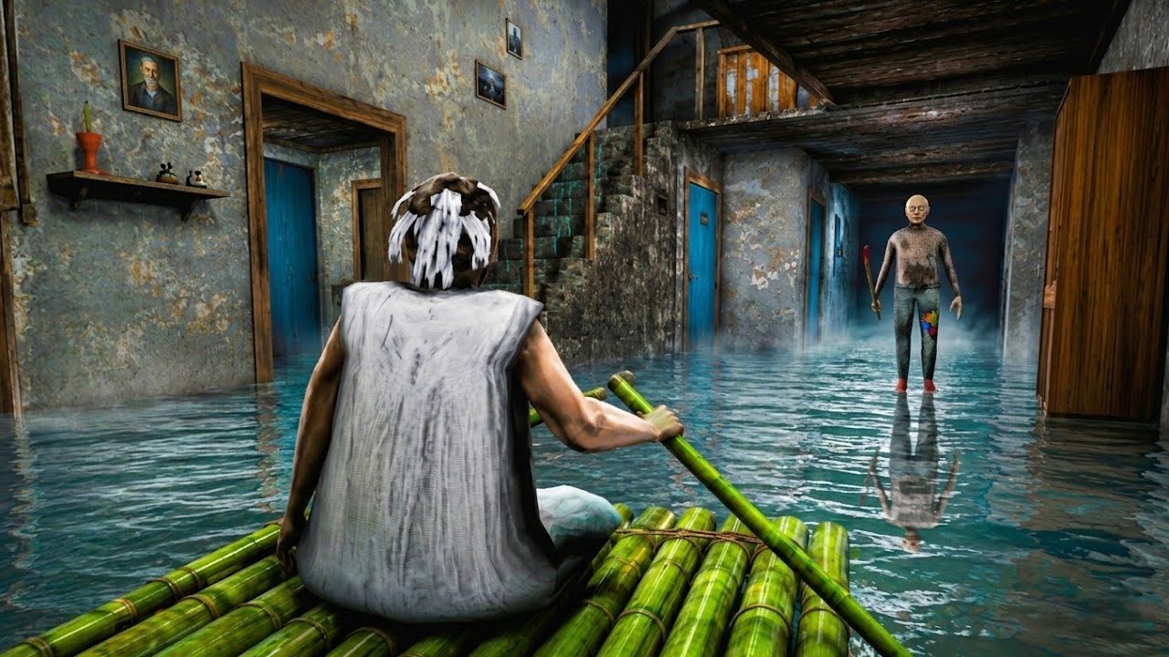 Granny New Raft Escape Full Gameplay On Vtg!
