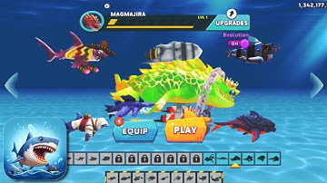 Hungry Shark Evolution Gameplay Walkthrough Part 7 – Megmajira (ios,Android)
