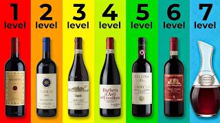 7 Levels of Italian Red Wine