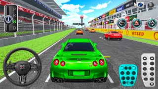 New Green Nissan GTR Racing Track Driving - 3D Driving Class 2026 - Best Car Game - 3D Games screenshot 4