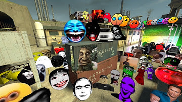 TOO MANY NEXTBOTS CHASING IN GMOD! (PART 6)