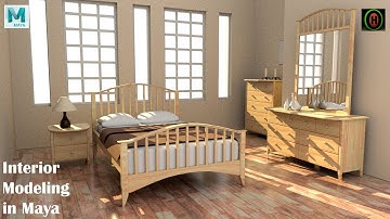 Autodesk Maya | Interior Design Modeling | M# 2