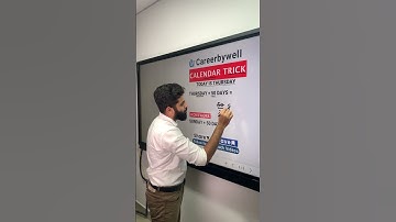 Calendar Trick #shorts