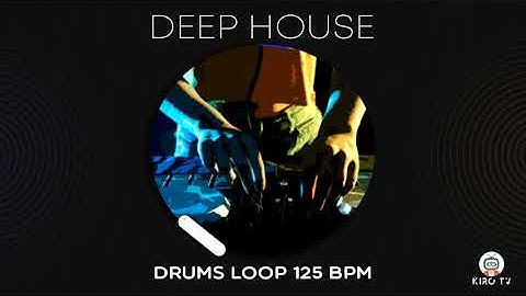 Deep house drums Loop - 125 BPM