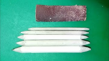 How to Clean your Blending stumps/tortilon with SANDPAPER | How to clean old dirty stumps