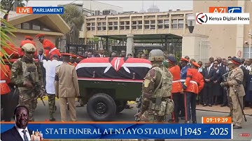 Tight security as Raila Odinga