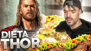 ME COMO LA DIETA DE THOR (Chris Hemsworth) Y HAGO SU ENTRENAMIENTO [JDalmau]