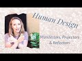 Human Design Basics: Manifestor, Projector, Reflector Energy Types