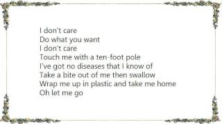 Juliana Hatfield - Ten Foot Pole Lyrics