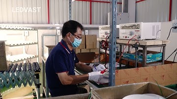 LEDVAST Lighting Online Inspection & 100% Aging Test | Ensuring Quality & Durability