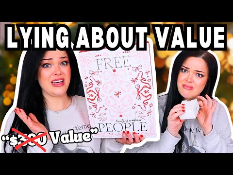 EXPOSING A LIE 300 Free People Advent Calendar Unboxing