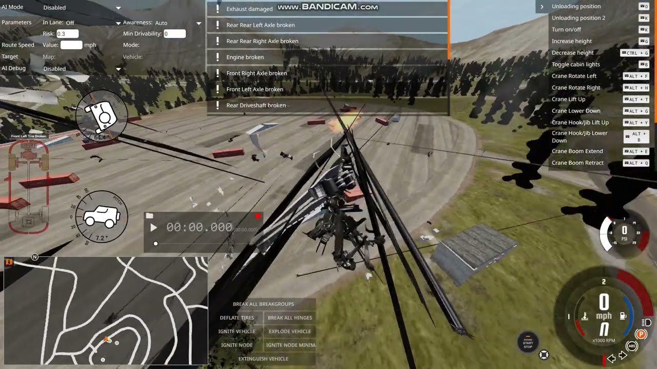 BeamNG drive stuffs #5 - Kaboom