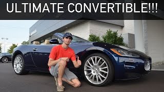 2016 Maserati GranTurismo Cabriolet Drive & Review!!! Full Throttle Driving!