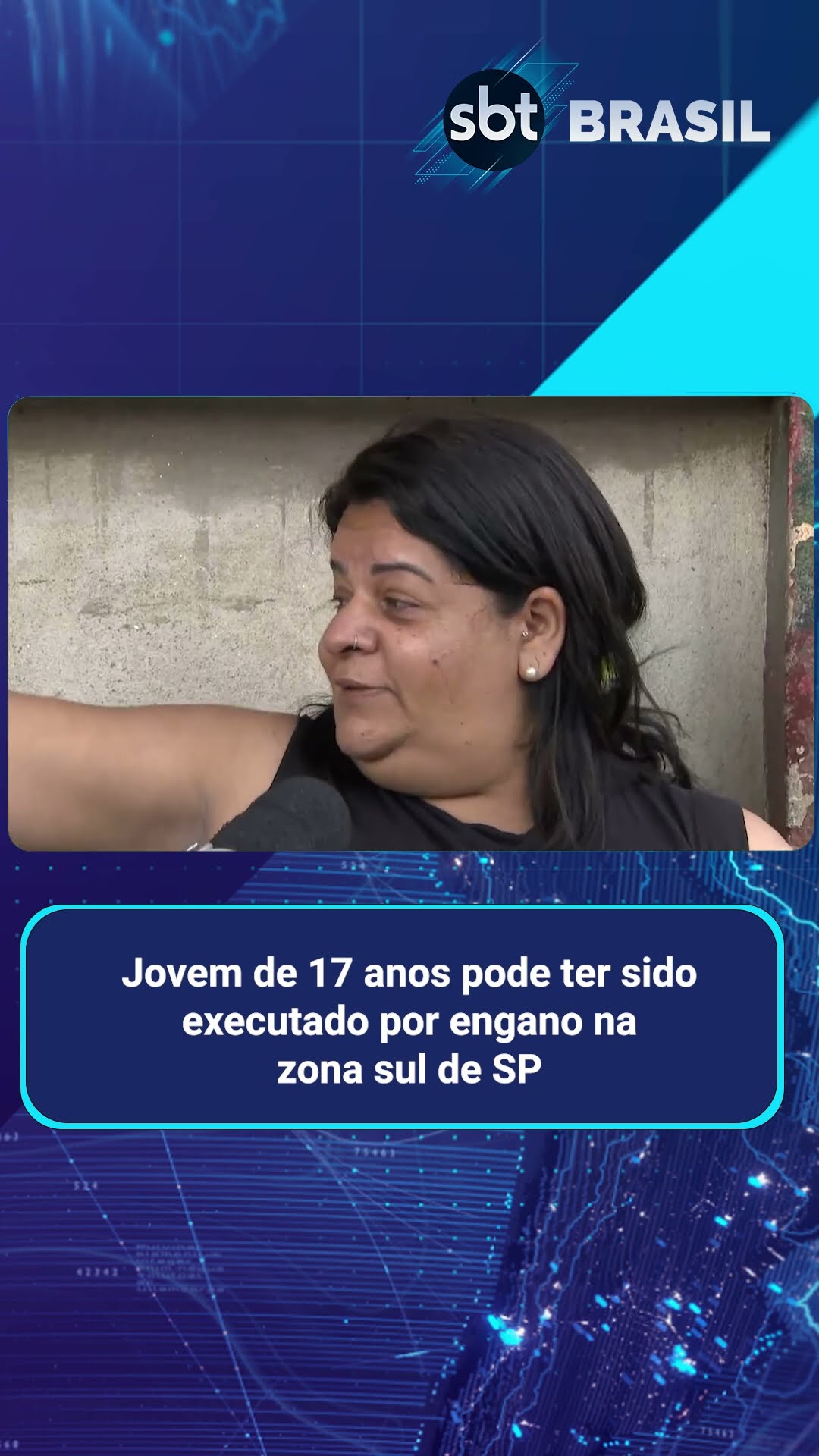 Jovem de 17 anos é morto a tiros na zona sul de São Paulo | SBT Brasil (18/02/25)