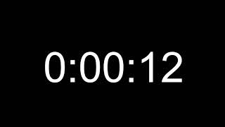 12 seconds timer