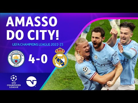 Manchester City 2 x 1 Real Madrid  Liga dos Campeões: melhores momentos