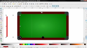 Pool Table Vector Graphic PART 3 - Inkscape Tutorial