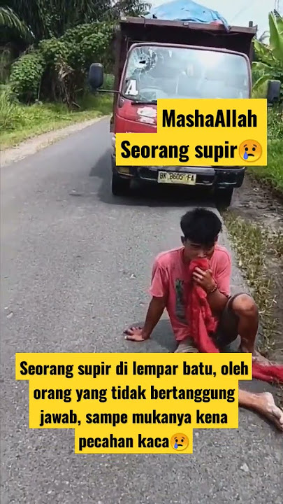 supir di lempar batu#shotrs