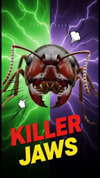 Trapjaw Ants The Fastest Jaws in Nature 🐜💥