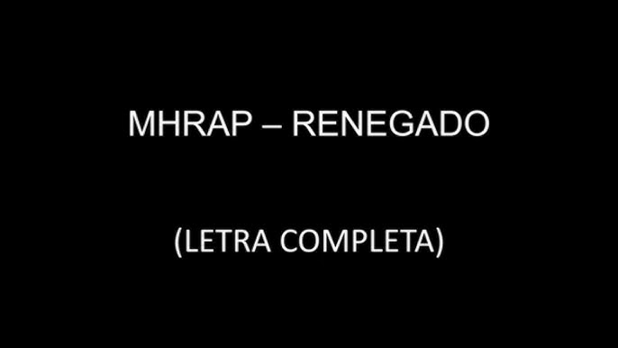 Letra de Tipo Hashirama - MHRAP