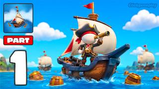 Pirate Master: Sea Explorer - Gameplay Walkthrough Part 1 - Army Navy Epic Commander (iOS, Android)