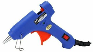 Cara memperbaiki glue gun / lem tembak yang rusak konsleting dan tidak panas full detail