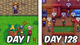 I Played Stardew Valley Until Everybody Hated Me (128 Days!)