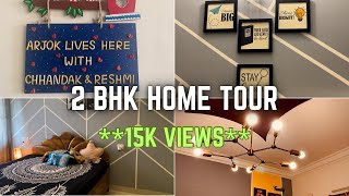 2Bhk home tour ||Budget friendly home interior ||Bangalore 2bhk ||Bengali home Interior