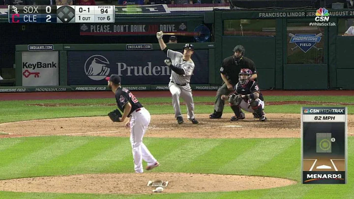 CWS@CLE: Morneau cranks a solo homer to right field