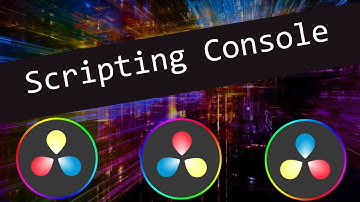 Python-scripting in DaVinci Resolve