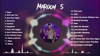 Maroon 5 - Greatest Hits Full Album - Best Songs 2023