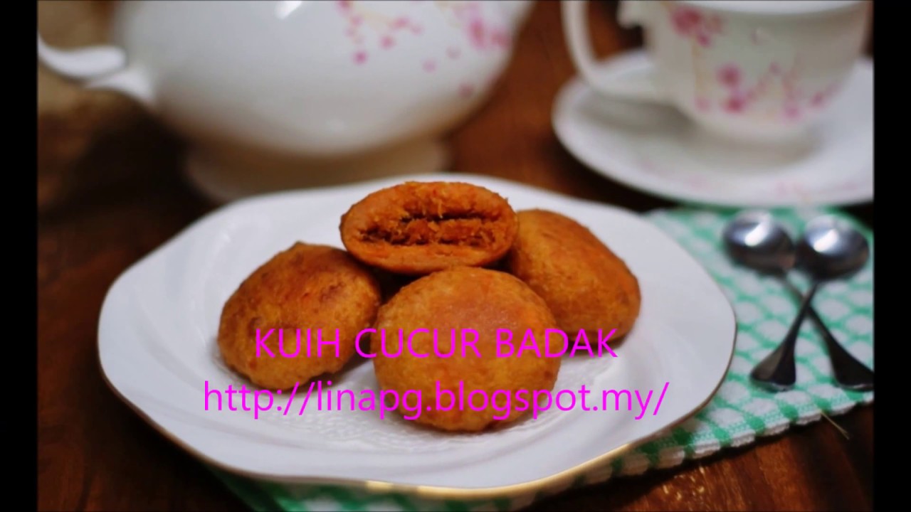 Cara Buat Kuih Cucur Badak Paling Sedap Lembut Dan Sangat 