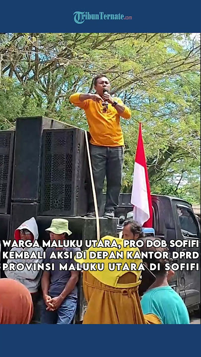 Momen Warga Maluku Utara, Pro DOB Sofifi